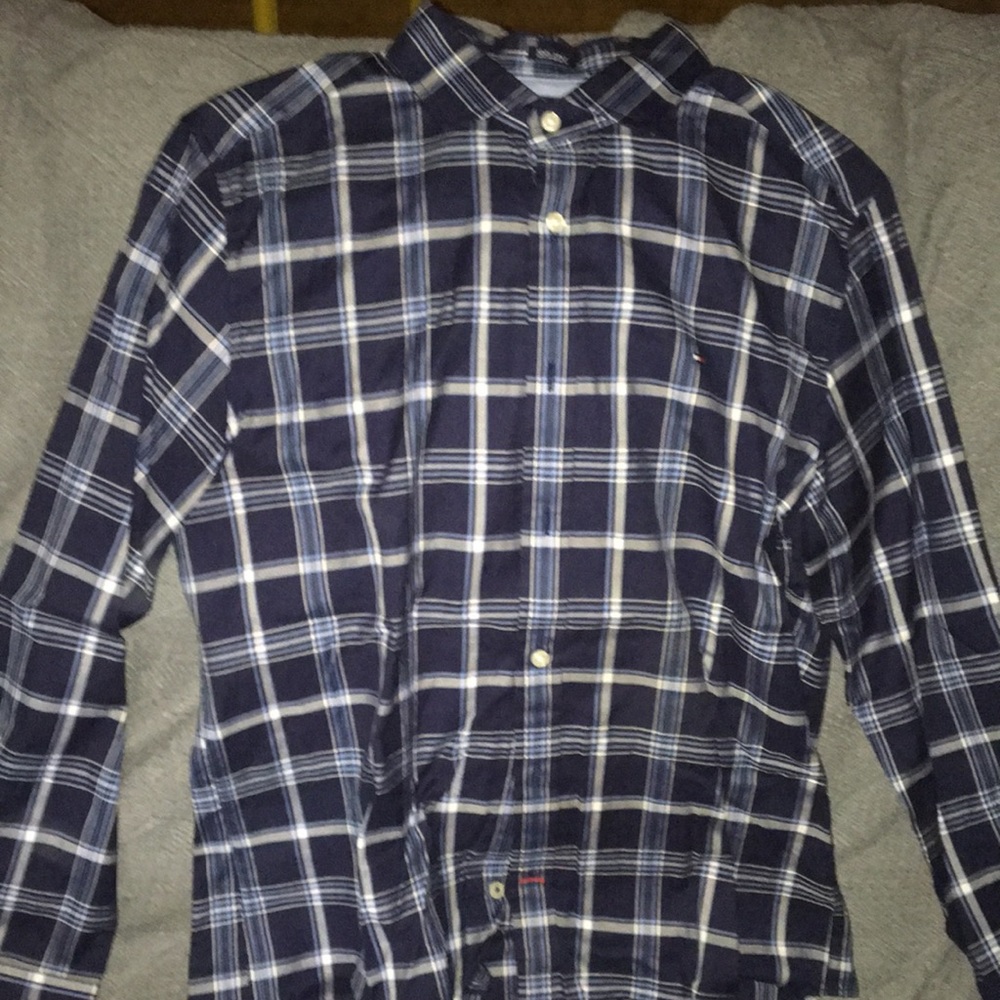 Mens Tommy Hilfiger button up